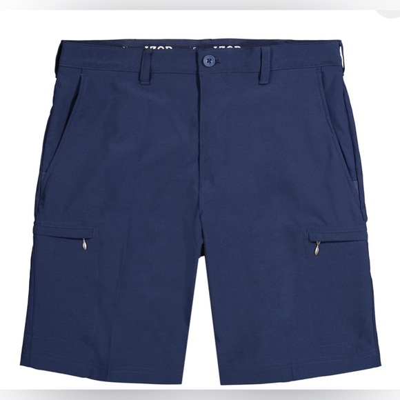 Men’s Navy Izod Golf Cargo Shorts, 34 - Picture 4 of 8